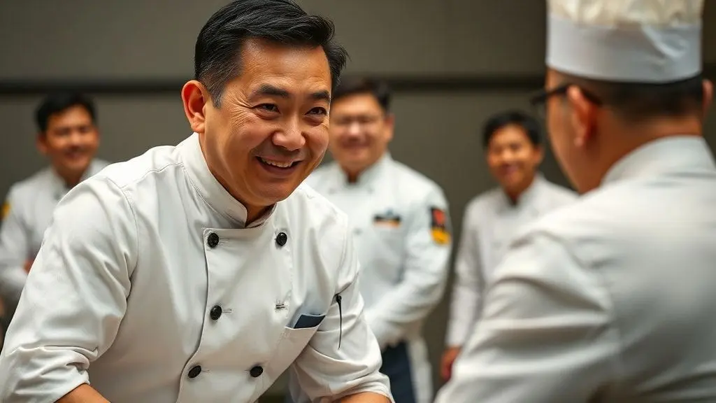 5. 긴장감 속 여유, 베테랑 셰프의 품격