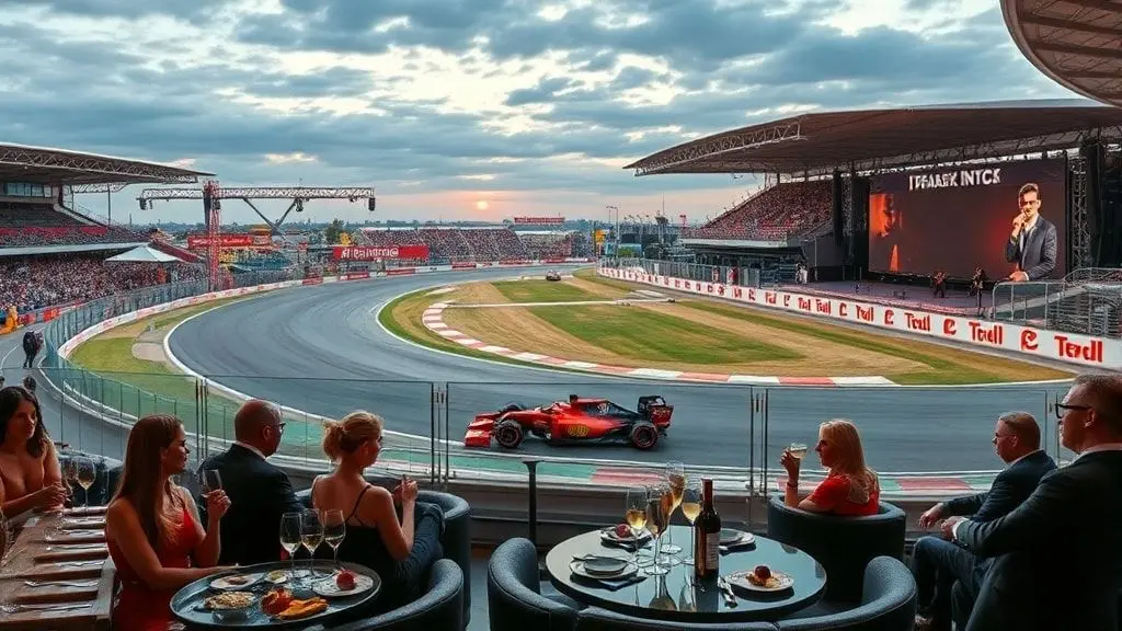 3. 스포츠와 예술, 미식의 향연: F1 익스클루시브 경험