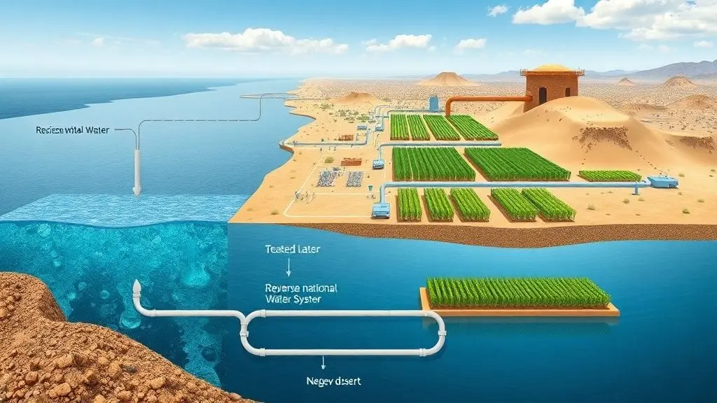 물은 곧 생존: 이스라엘의 지속 가능한 수자원 관리