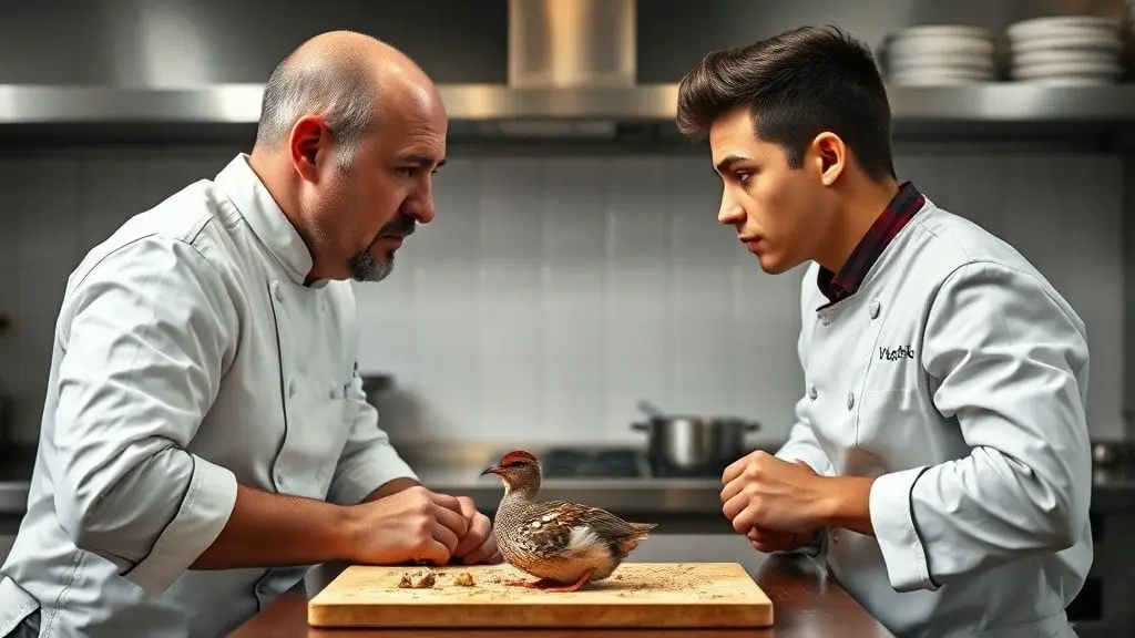 운명적 재회: 미슐랭 셰프 이준과 삐딱한 제자