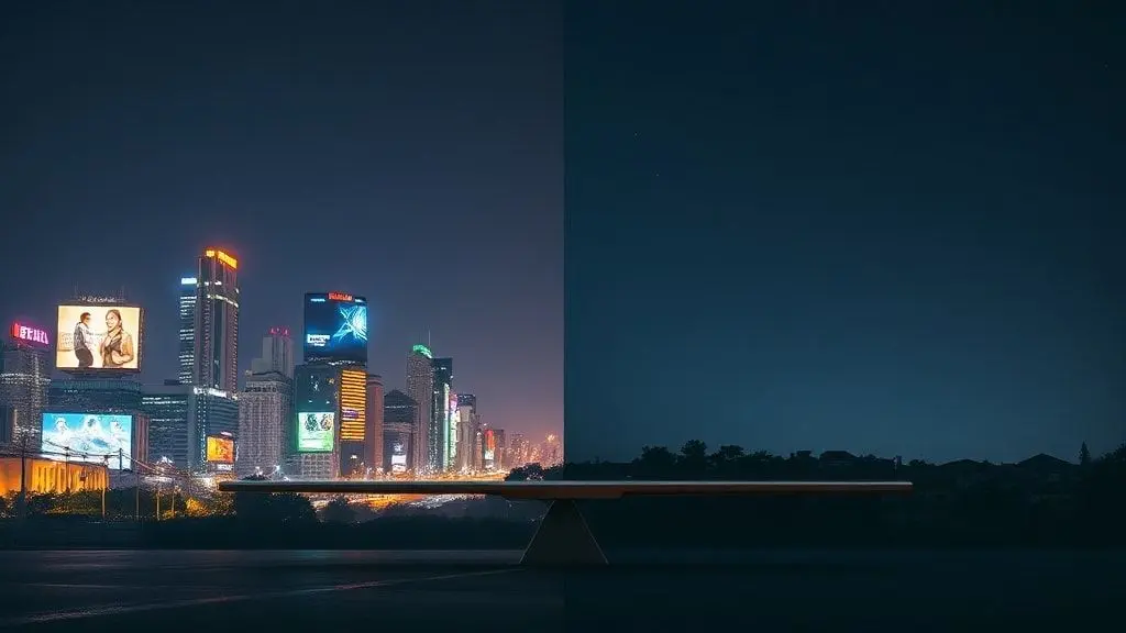 화려함 속 조화로운 상생을 위한 고민