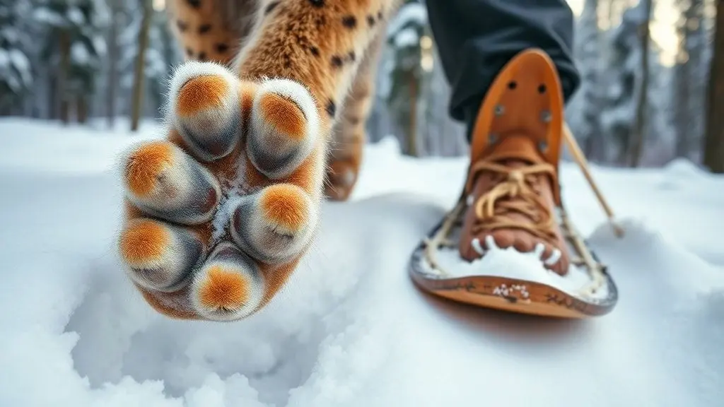 설피의 원리를 품은 넓적한 발바닥