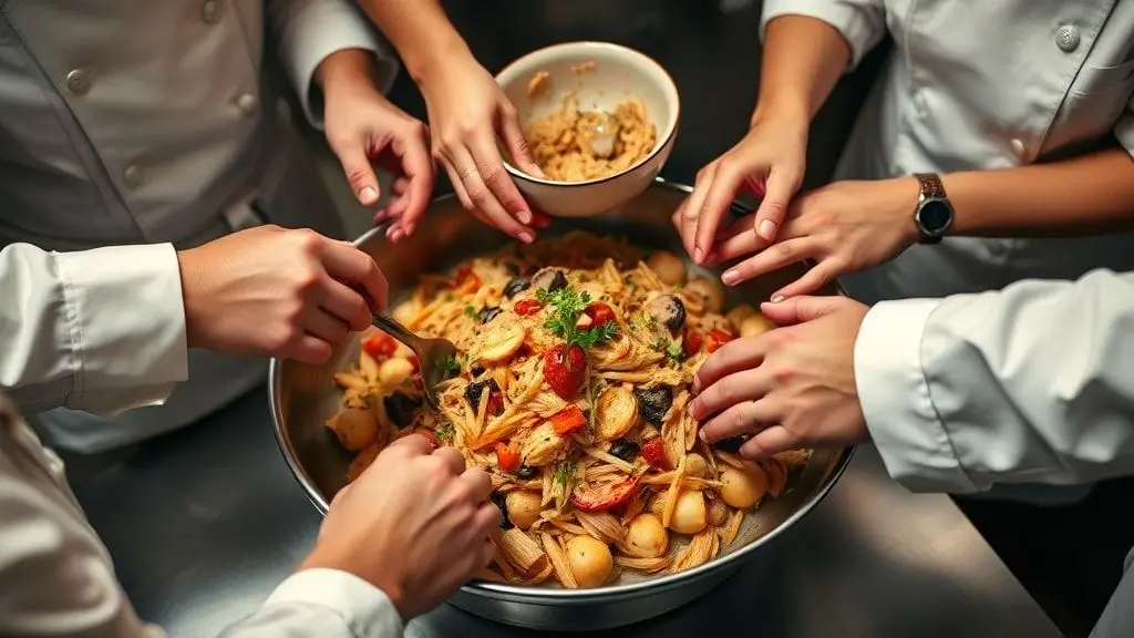 팀워크의 미학: 최고의 맛을 위한 협력과 신뢰