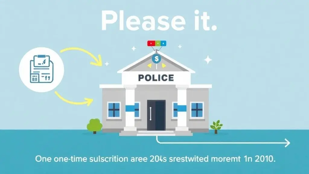 경찰서의 새로운 고민: 일회성 구매에서 구독 모델로