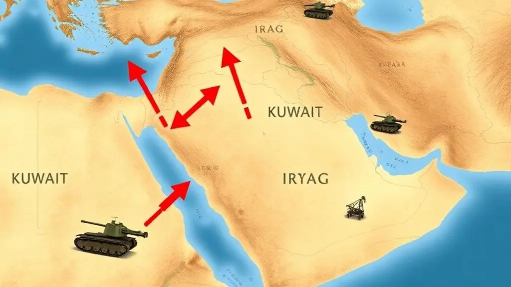 전쟁의 서막: 페르시아만의 기름과 이라크의 야망