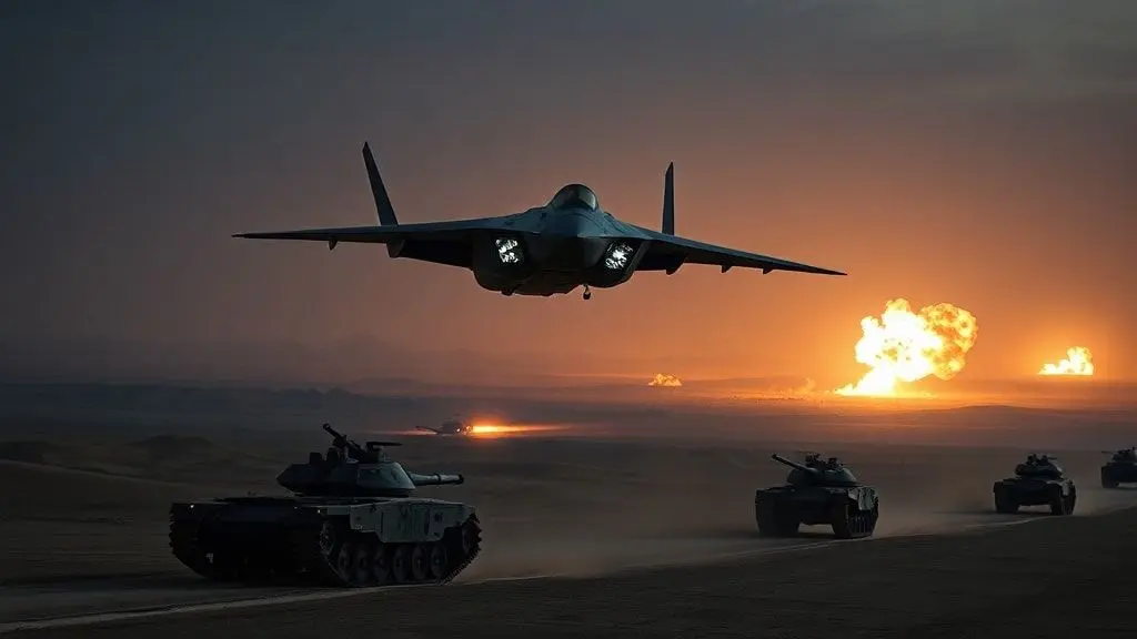 사막의 폭풍: 미군의 압도적 힘을 증명하다