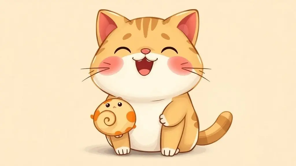 소라빵을 좋아하는 친구, 빵냥이 이야기