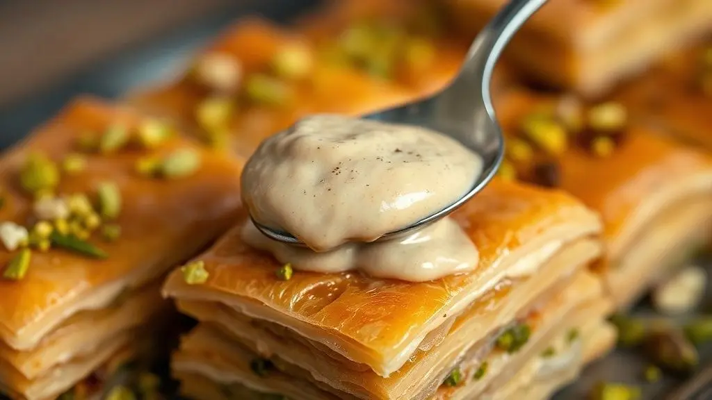 피스타치오 바클라바: 두바이 스프레드의 황홀경