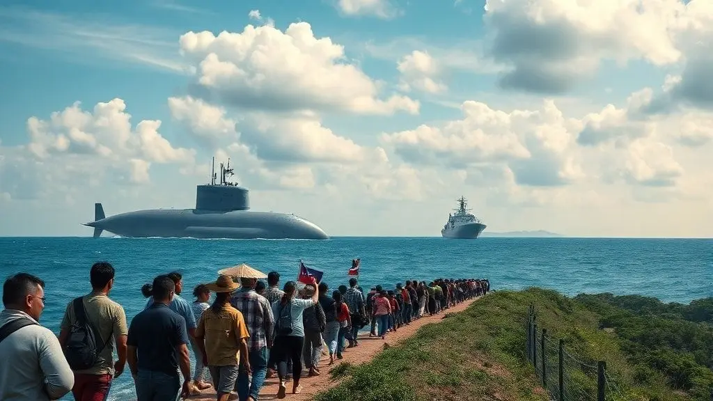 마약, 난민, 안보 위협: 미국을 자극하다