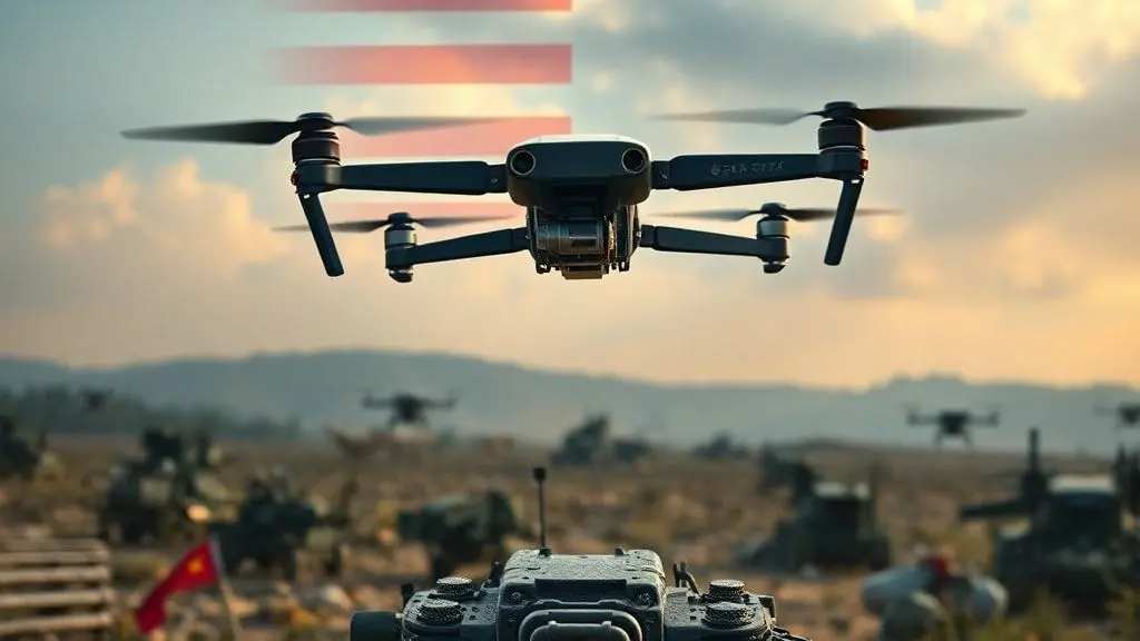 미국의 그림자, 첨단 전력의 배후