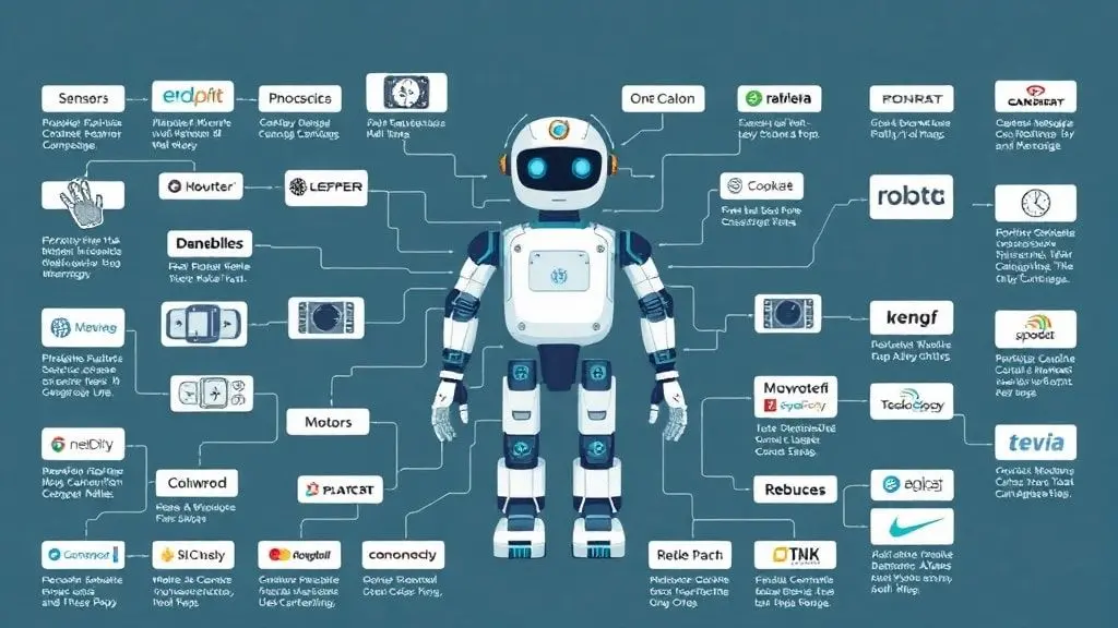 2. 글로벌 로봇 시장의 핵심 플레이어와 부품 밸류체인