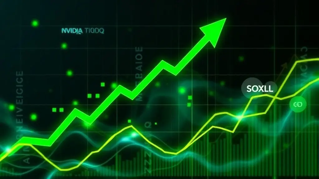 기술주의 뜨거운 심장: 엔비디아, TQQQ, SOXL의 거침없는 질주