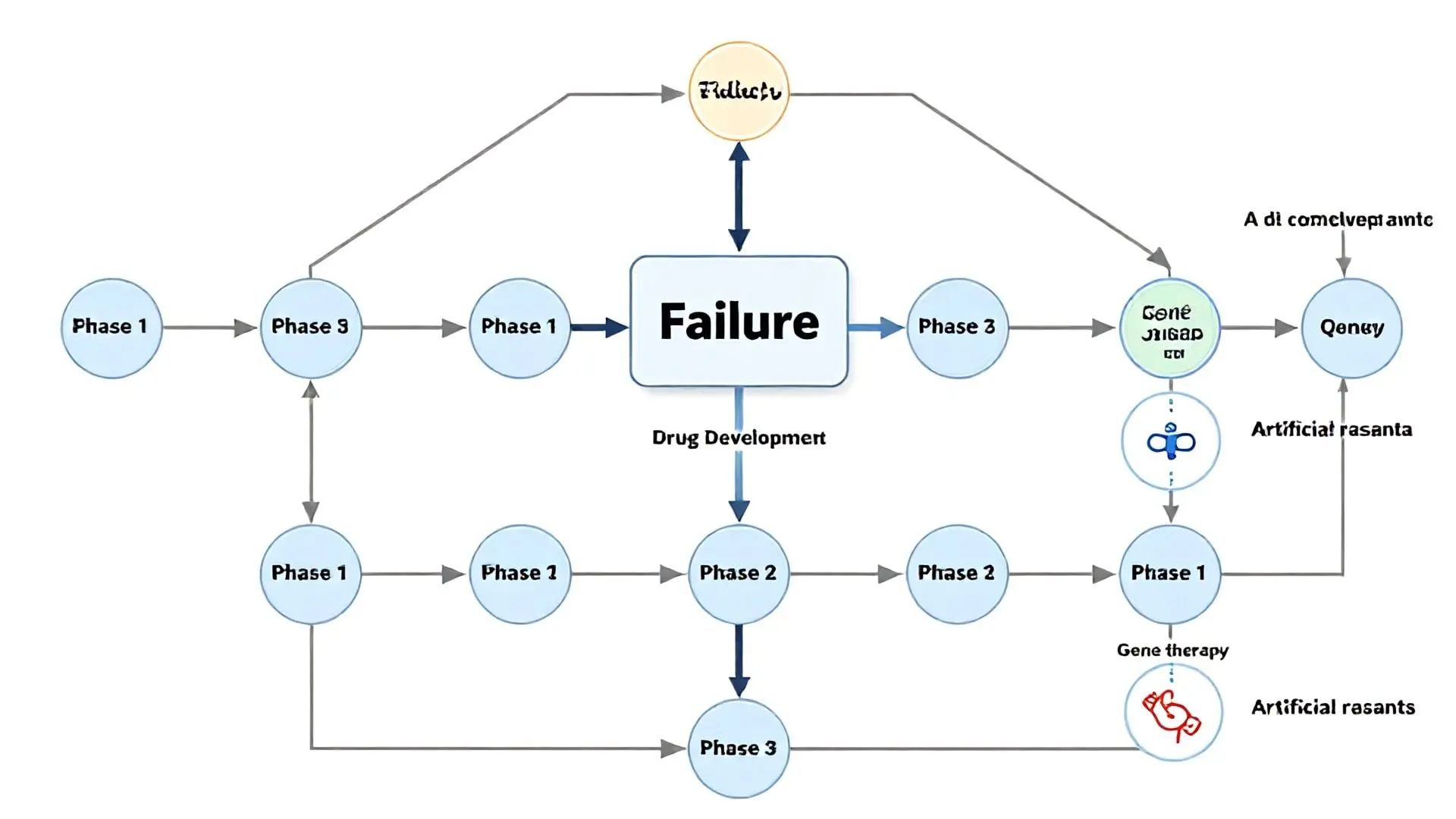 치료의 현실: 험난한 상용화의 길과 경쟁 기술들