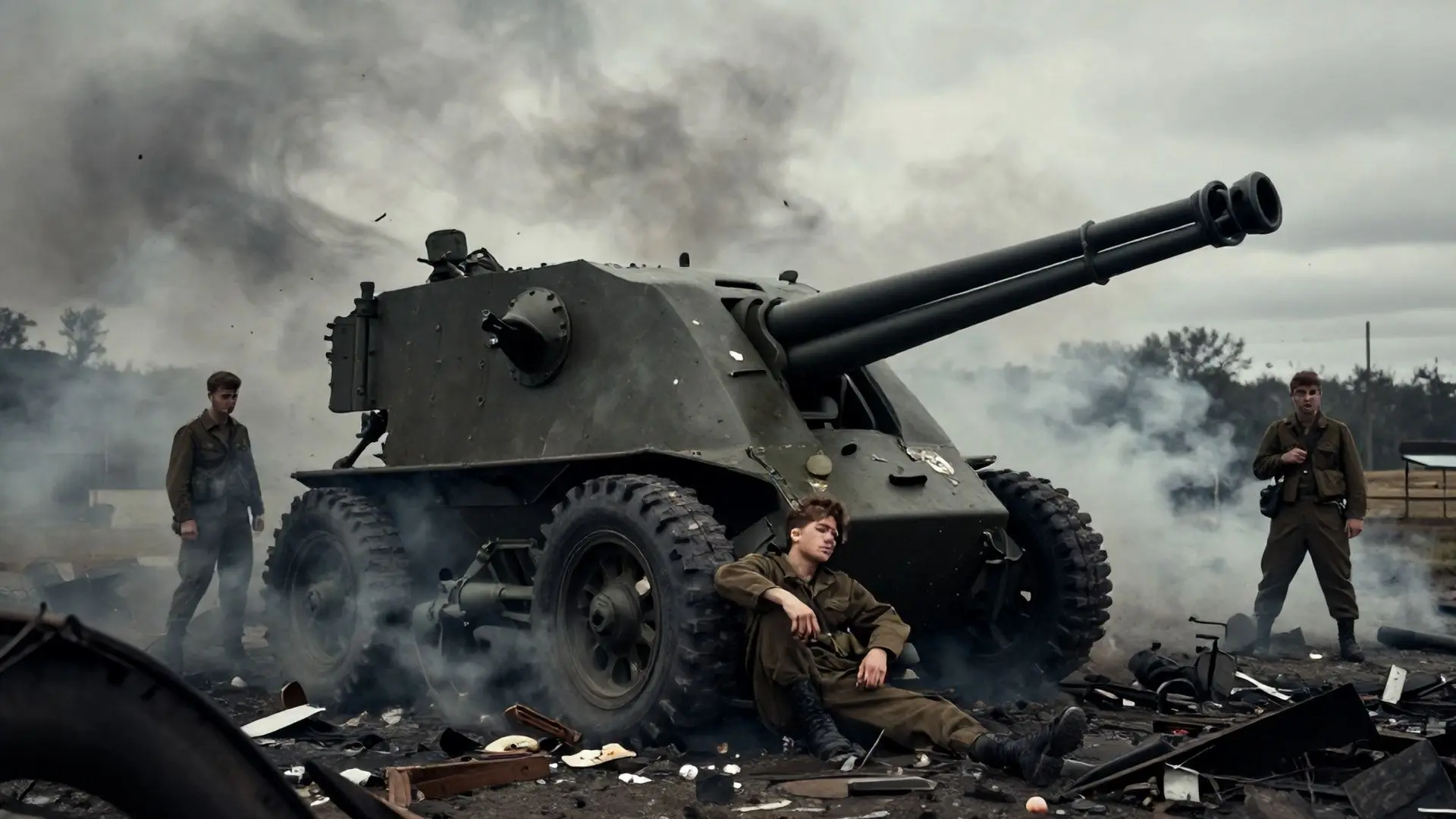 끝나지 않는 전투: 88mm 포병들의 비극적인 희생