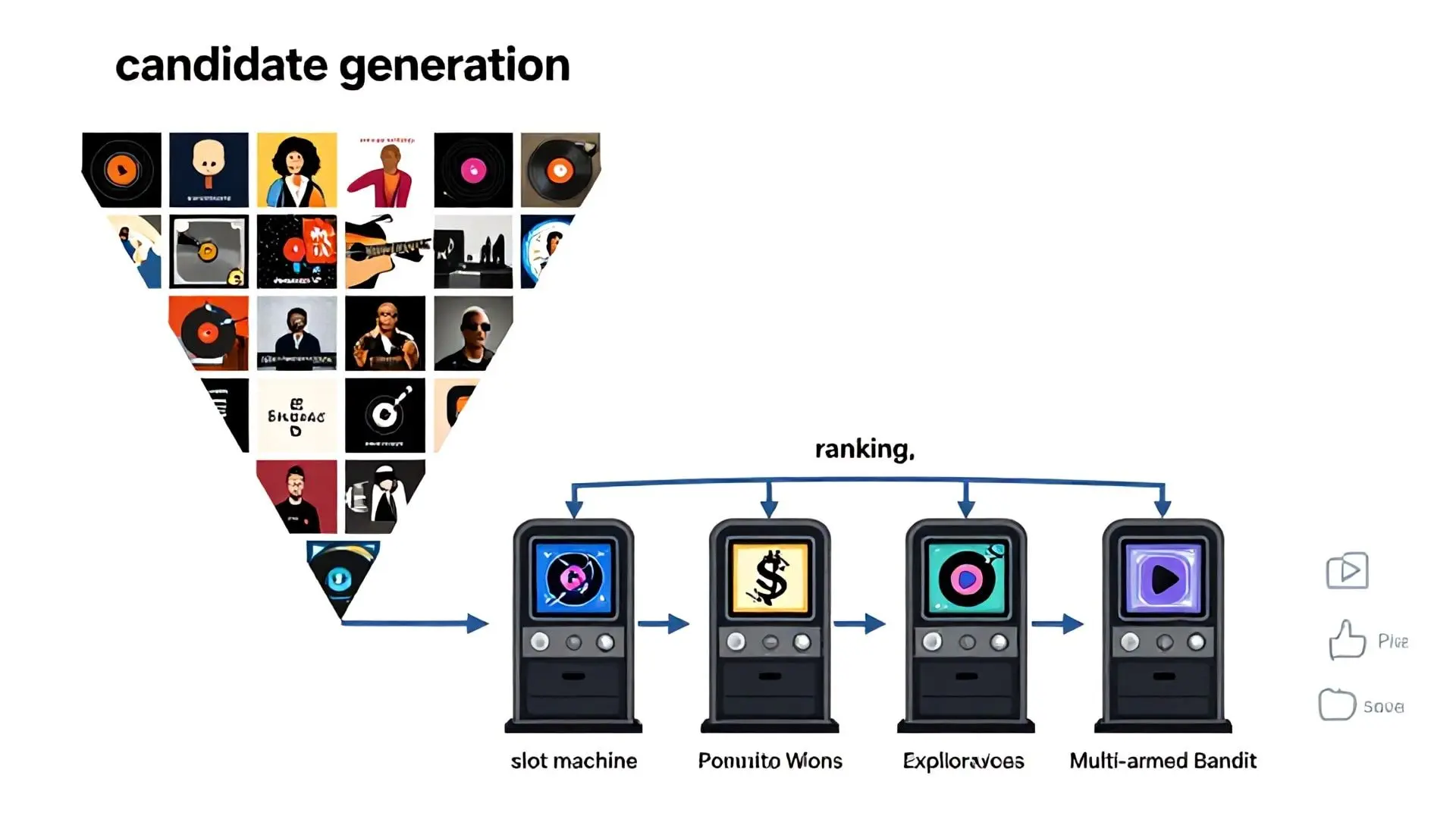 완벽한 추천의 심층 파이프라인과 장기적 만족