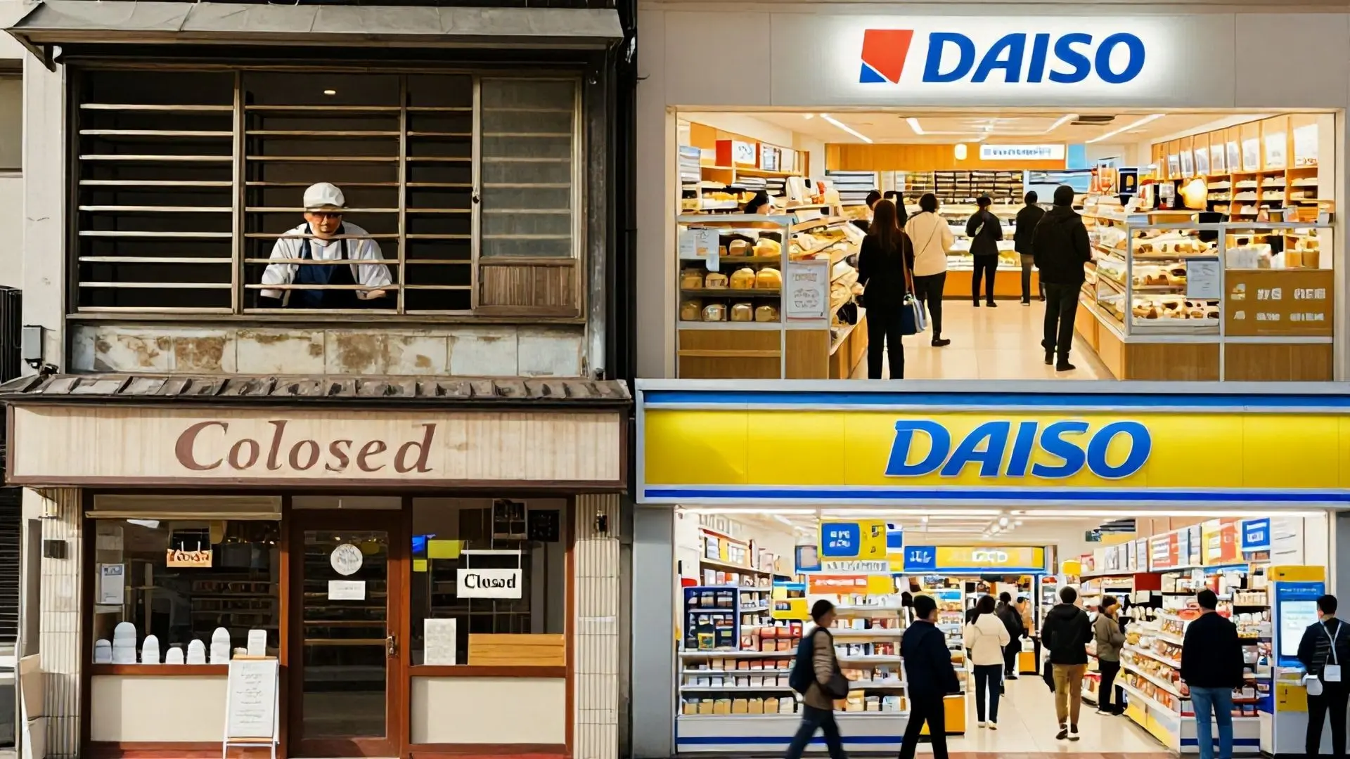 마진 제로 시대: 동네 빵집, 문구점, 노래방의 비명