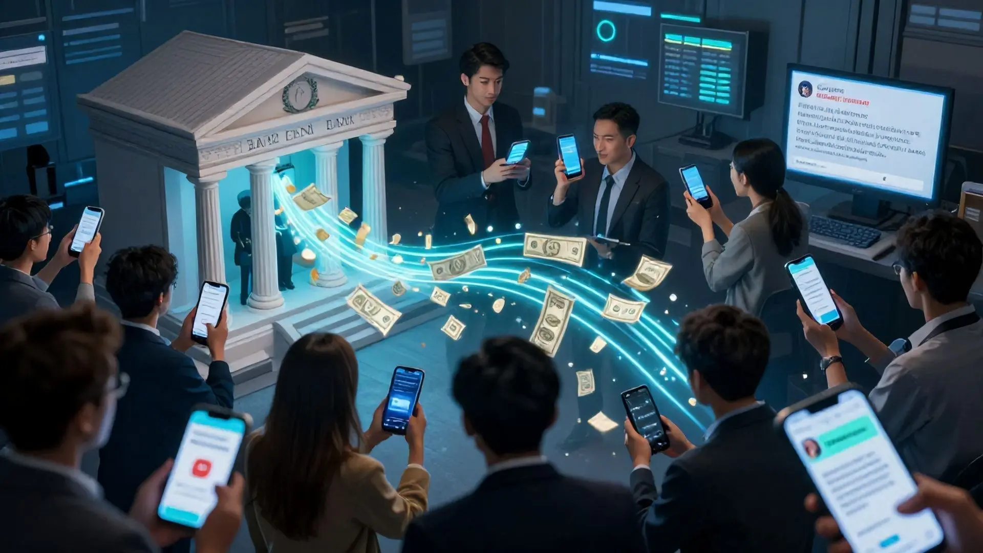 인플레이션 역습과 SNS 뱅크런: 48시간의 공포