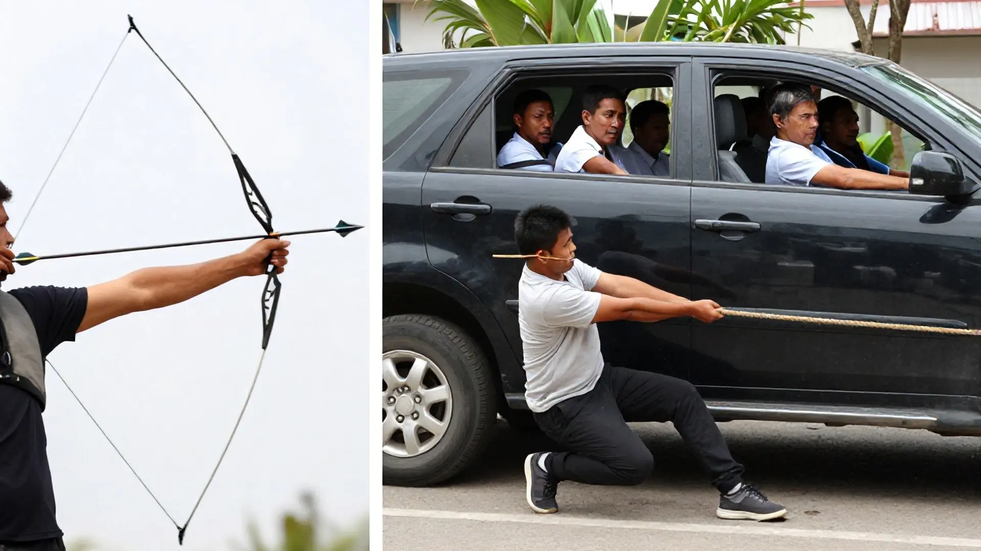 2. 눈보다 빠른 반응 속도: 화살 잡기와 상식을 뛰어넘는 힘: 귀로 자동차 끌기
