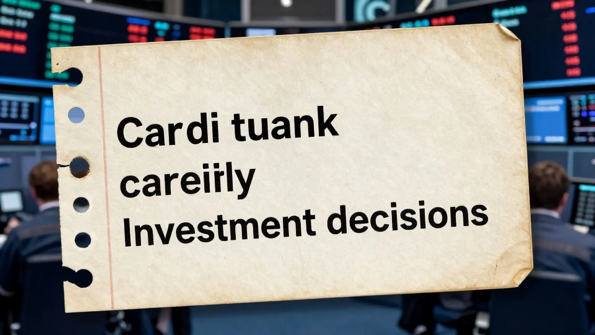 죽은 투자자의 지혜: 펀치 카드 사고방식과 안전마진