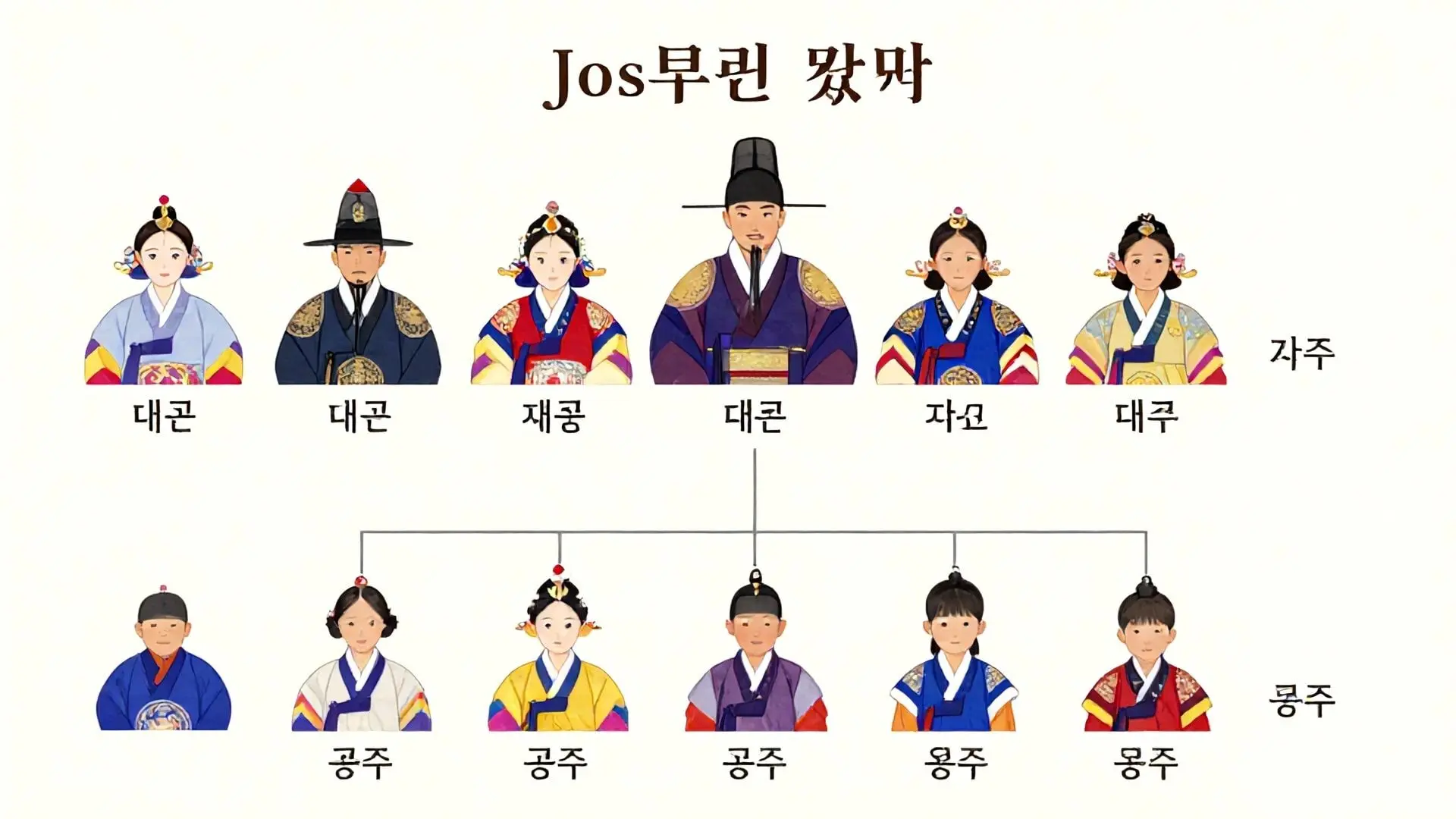 왕들의 이름에 담긴 비밀과 건강 이야기: 대군, 군, 공주, 옹주의 차이