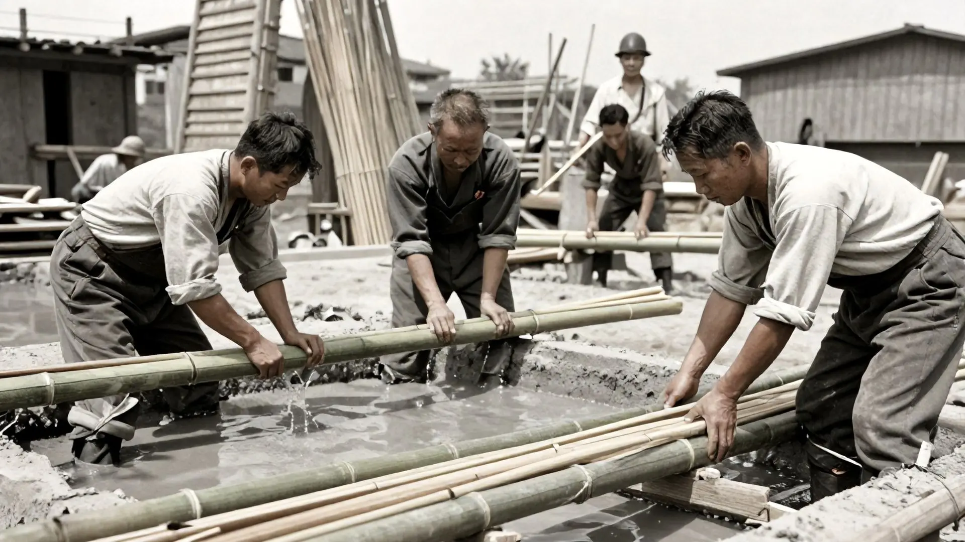2. 전쟁이 낳은 지혜: 죽근 콘크리트의 탄생