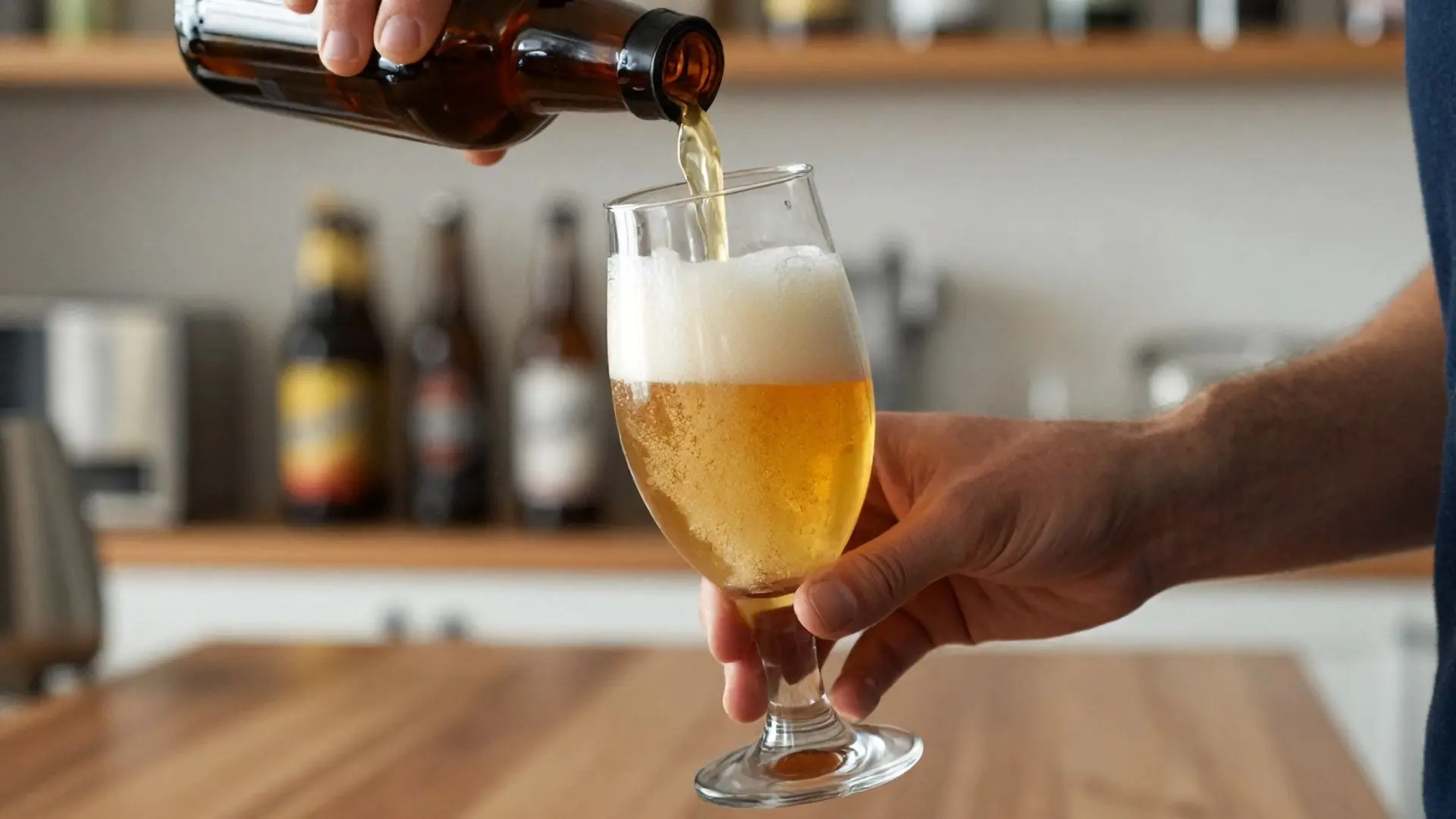 3. 산토리처럼 따르세요! 황금 비율 7:3의 비밀