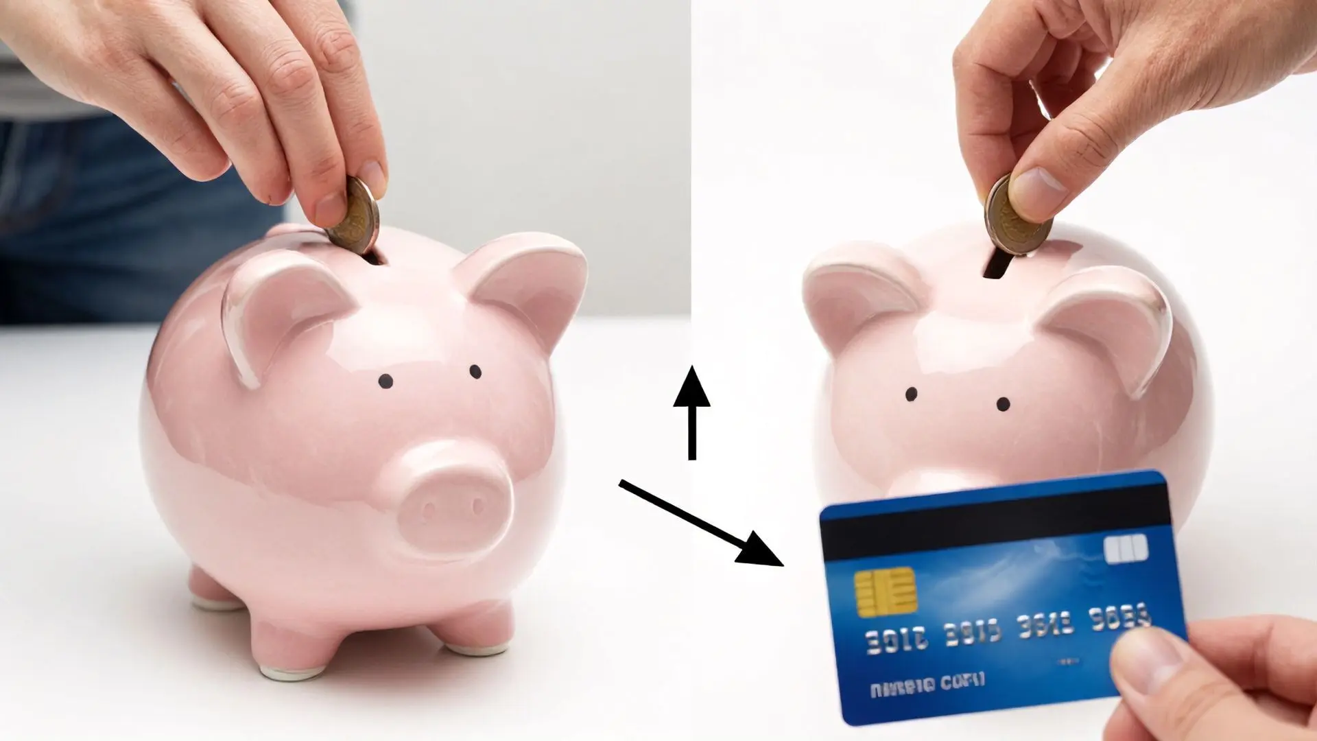 1. '선 저축' 대신 '남는 돈 저축'의 함정 & 2. 신용카드, 고통 분리 효과의 덫