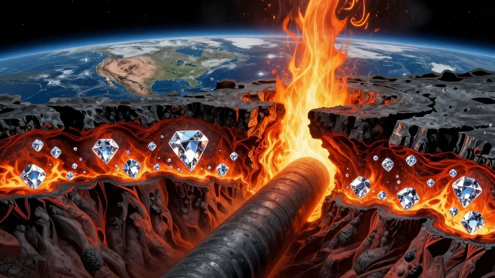 천연 다이아몬드의 탄생과 신화: 지구의 심장에서 피어난 기적