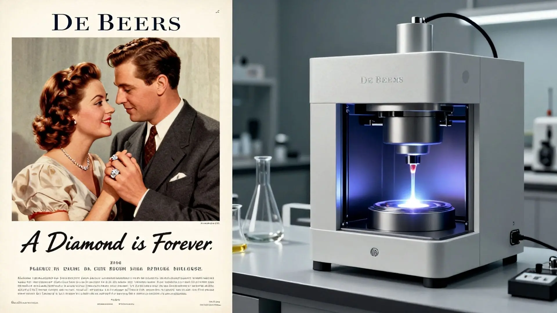 드비어스의 마케팅 신화와 랩그로운 다이아몬드의 혁명