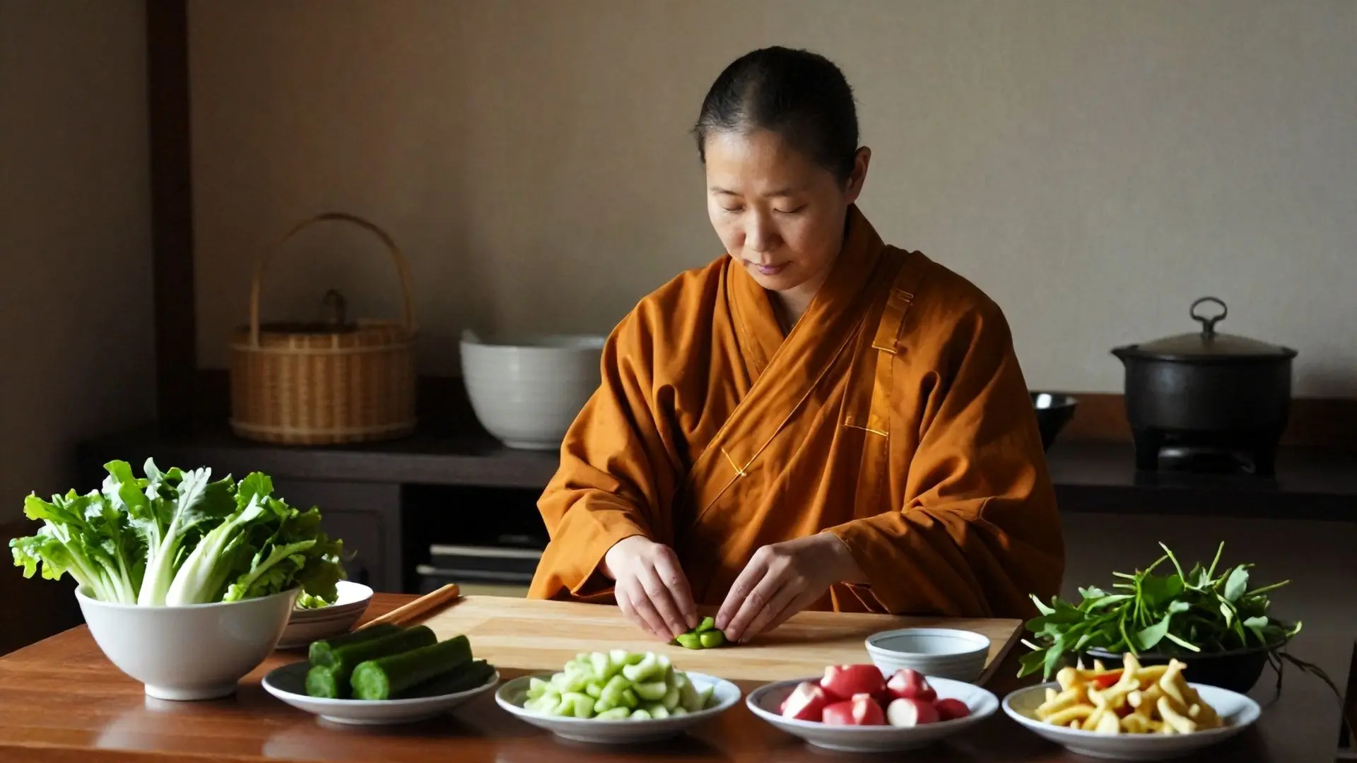 음식에 담긴 삶의 지혜: 수행과 요리의 일치