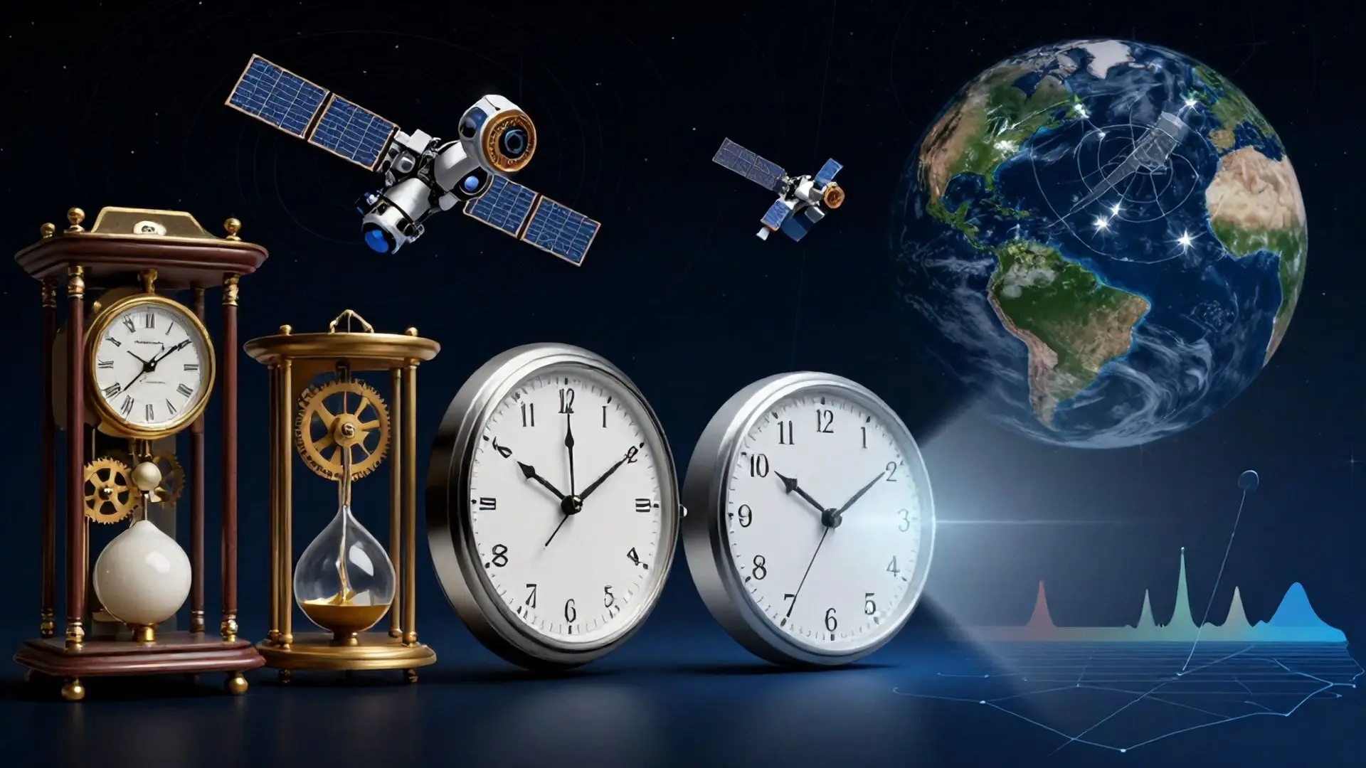 시간을 넘어 공간을 지배하다: 정밀 시계의 진화와 GPS의 비밀