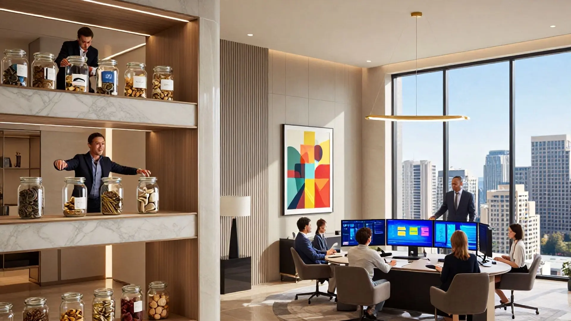 4. 5층 이상: 자산 안정화와 최상위층의 특별한 자본 전략