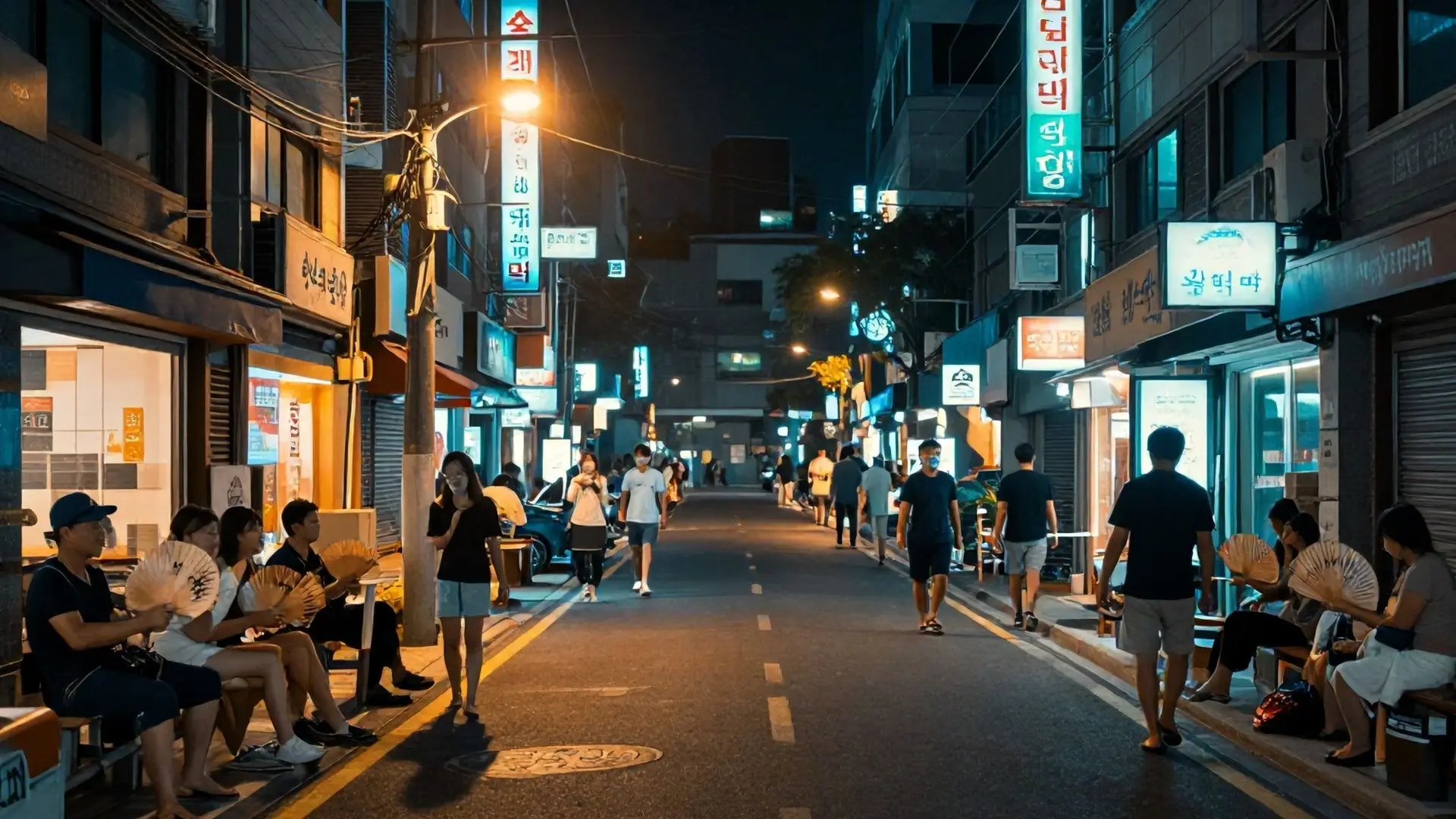 2. 찜통 같은 한국 여름, 습도와 약한 바람의 합작품