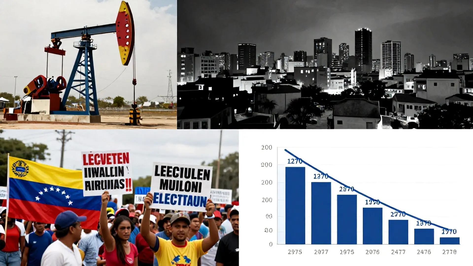 마두로 정권의 붕괴 신호: 부정 선거에서 경제 파탄까지