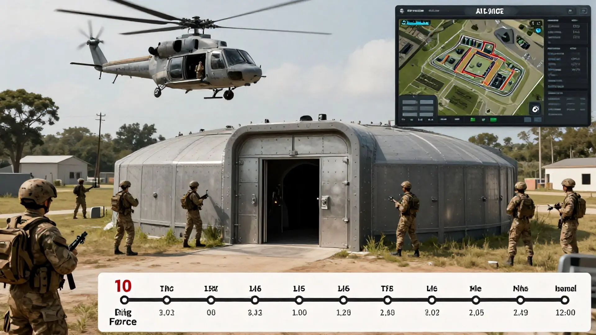 10분의 기습: AI가 설계한 완벽한 체포 작전