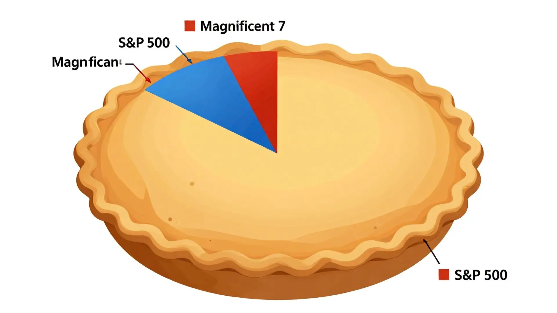 3. S&P 500 구조 변화 간과: 빅테크 쏠림 현상과 분산의 중요성
