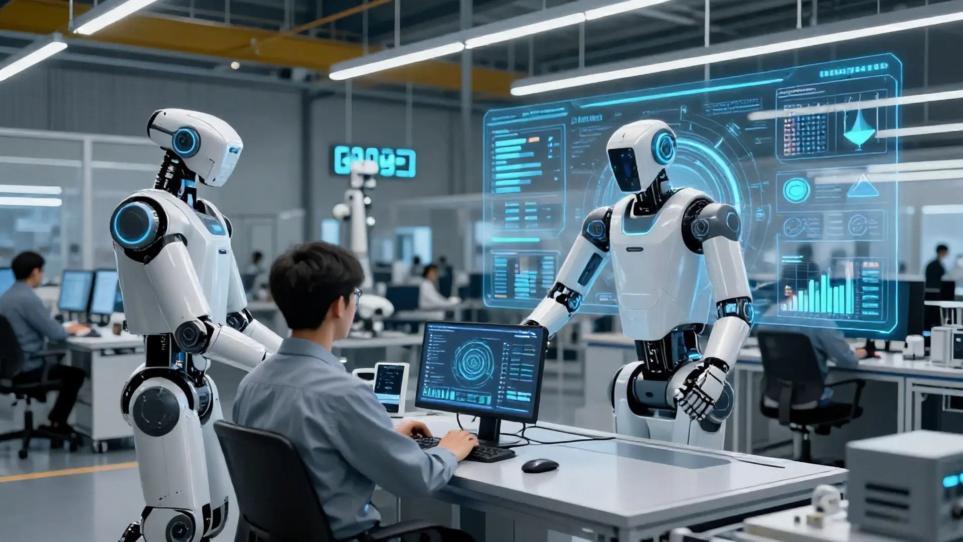 4. 산업 현장의 미래: 데이터 기반 지능형 작업 환경