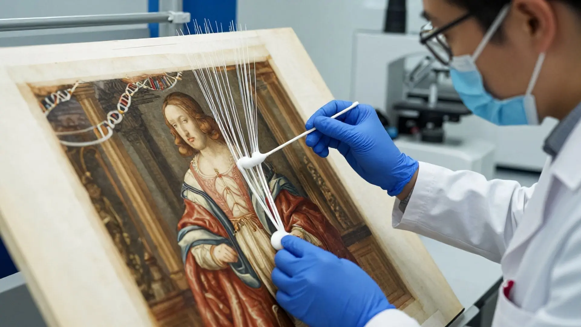 아르테오믹스: 예술작품에서 DNA를 읽는 새로운 과학