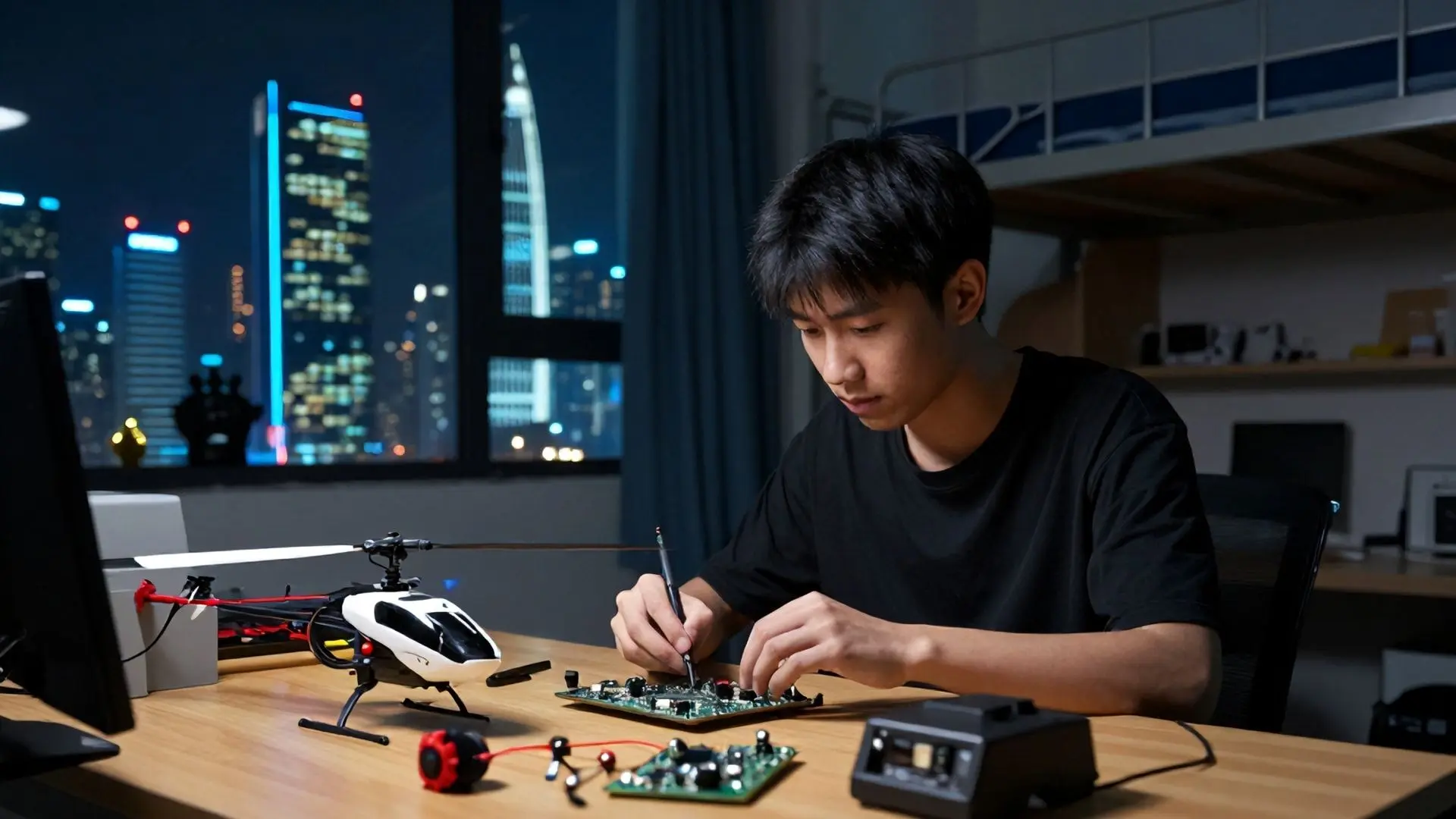 기숙사에서 시작된 꿈, 선전에서 피어나다: DJI의 혁신적인 첫걸음