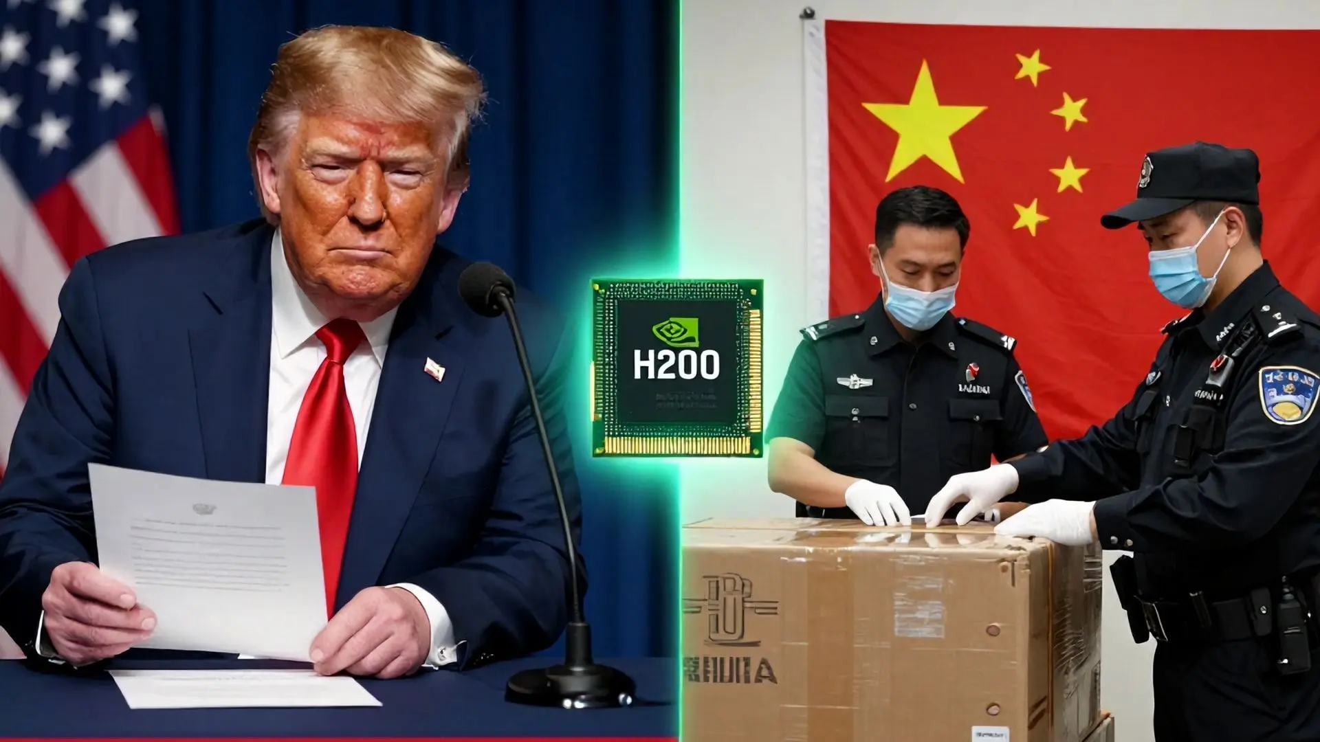 2. 미국의 25% 관세 vs 중국의 즉각적 반입 금지