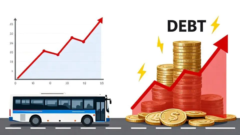 고속버스의 비용 폭등과 KTX의 21조 부채 역설