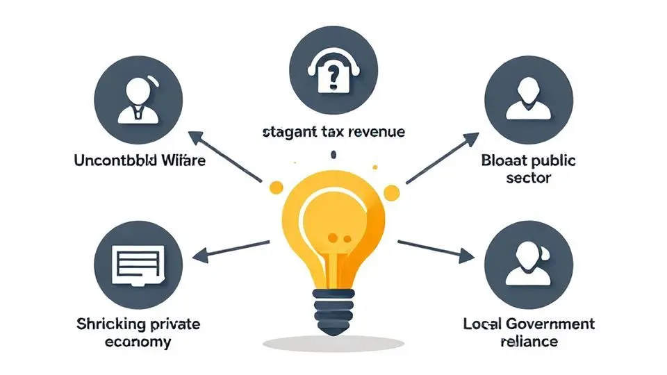 2. 대한민국 재정 위기를 심화시키는 다섯 가지 핵심 원인