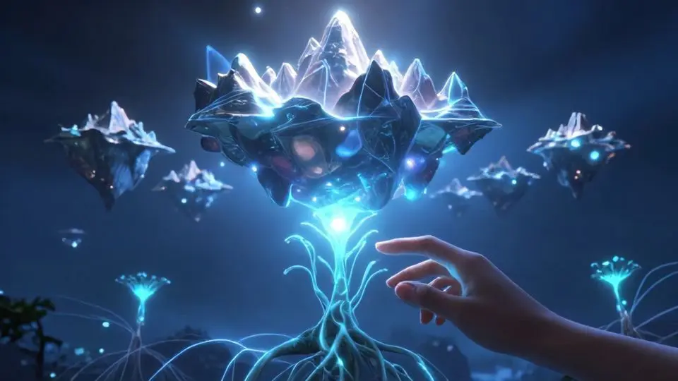 2. 공중 부양 섬과 신경망 연결의 비밀