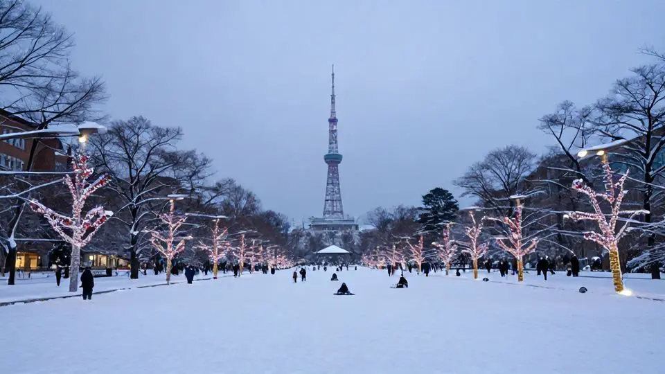 낭만적인 설경과 다음 여행을 기약하며