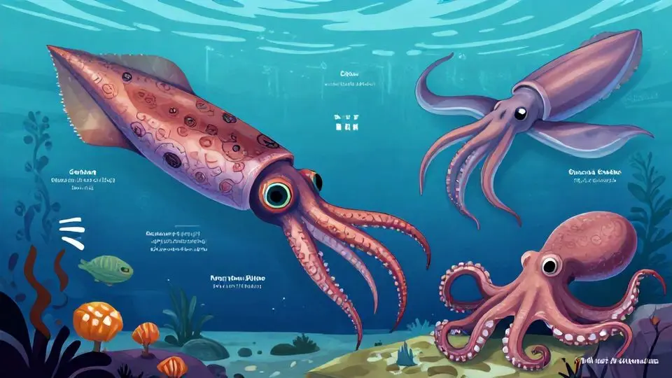 4. 오징어, 갑오징어, 문어: 진화가 빚어낸 다양성