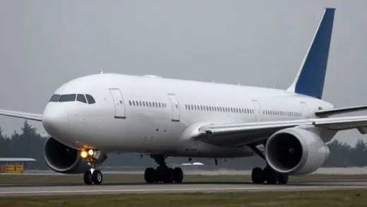 A massive commercial airplane on the runway with a small, glowing mechanical valve highlighted, representing its critical importance. The airplane looks slightly distressed, while the valve is shown as the key to its operation.