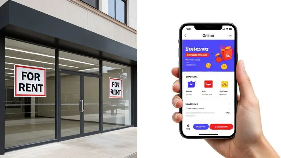 1. 상가가 사라지는 본질적 원인: 온라인 경제와 공실 대란