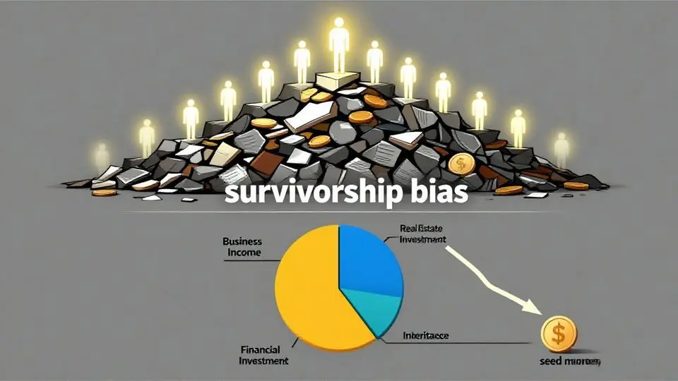 부의 원천과 생존 편향의 함정: 5억 종잣돈 만들기 전략