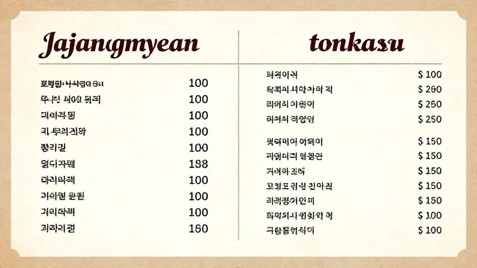 한 그릇에 10만원? 당시 최고의 사치품이었던 경양식