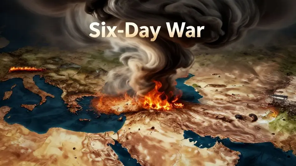 6일 전쟁, 세계를 뒤흔든 단 6일간의 폭풍